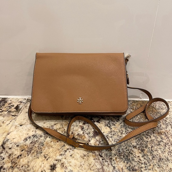 Tory Burch Handbags - Tory Burch Brown Crossbody Bag
